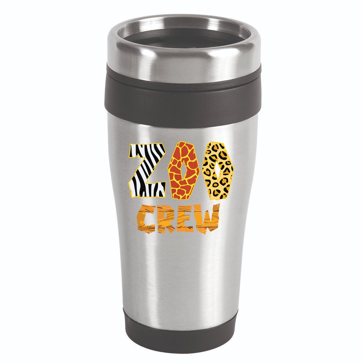 Zoo Crew Animal Print For Kids Or Adults Zoo Group 16oz Travel Tumbler