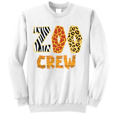 Zoo Crew Animal Print For Kids Or Adults Zoo Group Sweatshirt