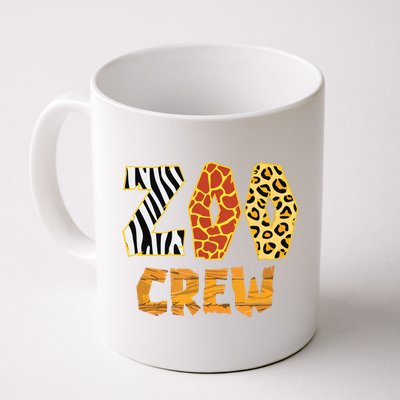 Zoo Crew Animal Print For Kids Or Adults Zoo Group Mug