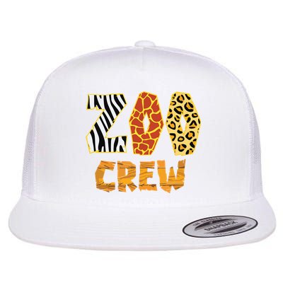 Zoo Crew Animal Print For Kids Or Adults Zoo Group Flatbill Hat