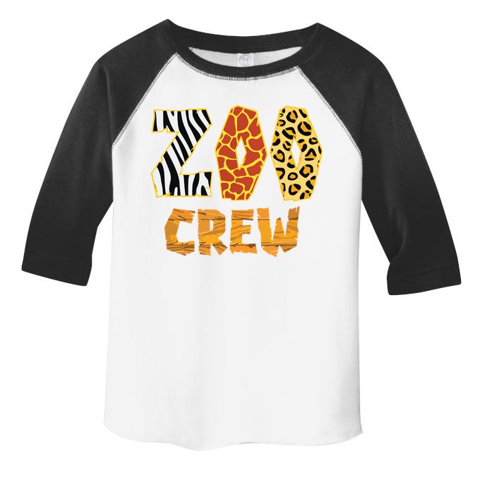 Zoo Crew Animal Print For Kids Or Adults Zoo Group Toddler Fine Jersey T-Shirt