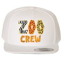 Zoo Crew Animal Print For Kids Or Adults Zoo Group Wool Snapback Cap