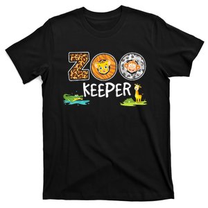 Zookeeper Costume African Savanna Zoo Keeper Animals Lover T-Shirt