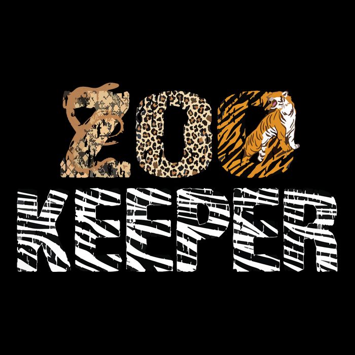 Zookeeper Costume African Animals Zebra Wild Print Savanna Stripe Pom Pom Beanie