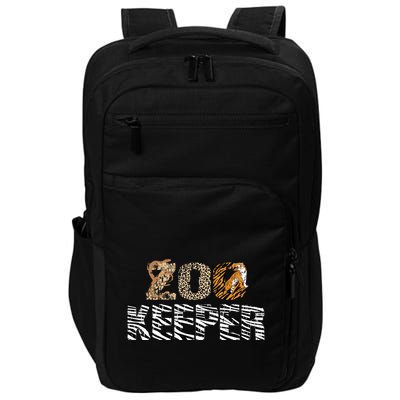 Zookeeper Costume African Animals Zebra Wild Print Savanna Impact Tech Backpack
