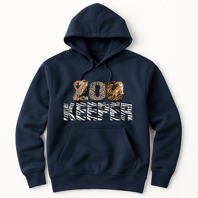 Zookeeper Costume African Animals Zebra Wild Print Savanna Hoodie