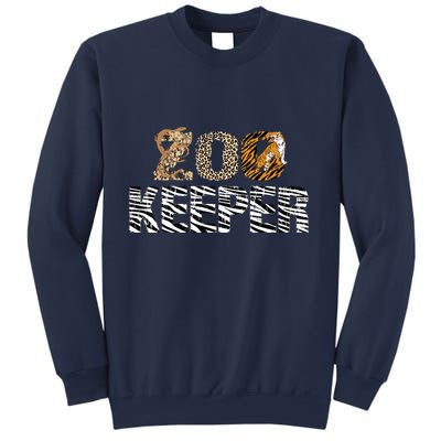 Zookeeper Costume African Animals Zebra Wild Print Savanna Sweatshirt