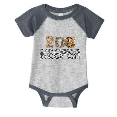 Zookeeper Costume African Animals Zebra Wild Print Savanna Infant Baby Jersey Bodysuit