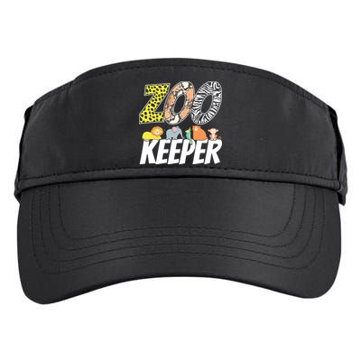 Zookeeper Costume African Savanna Zoo Keeper Animals Lover Adult Drive Performance Visor