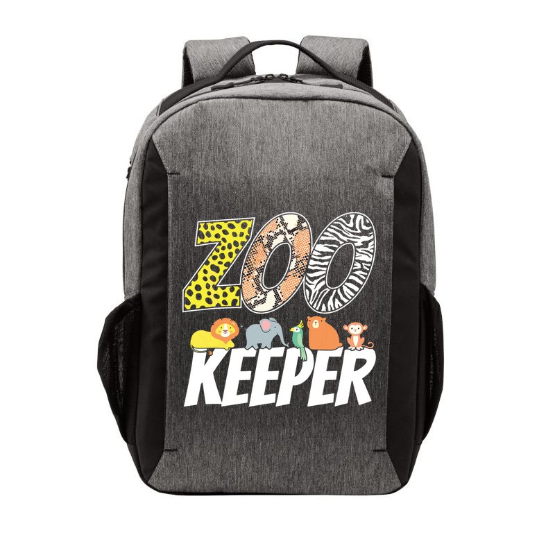 Zookeeper Costume African Savanna Zoo Keeper Animals Lover Vector Backpack