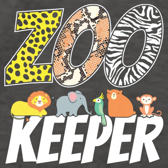 Zookeeper Costume African Savanna Zoo Keeper Animals Lover Vector Backpack