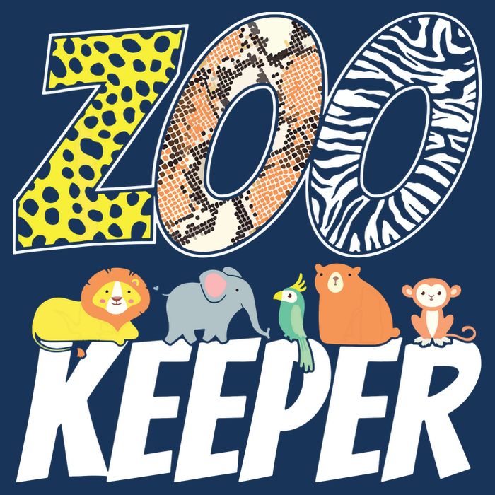 Zookeeper Costume African Savanna Zoo Keeper Animals Lover Cooling Performance Crew T-Shirt