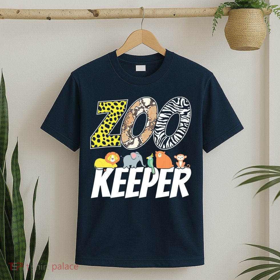 Zookeeper Costume African Savanna Zoo Keeper Animals Lover T-Shirt