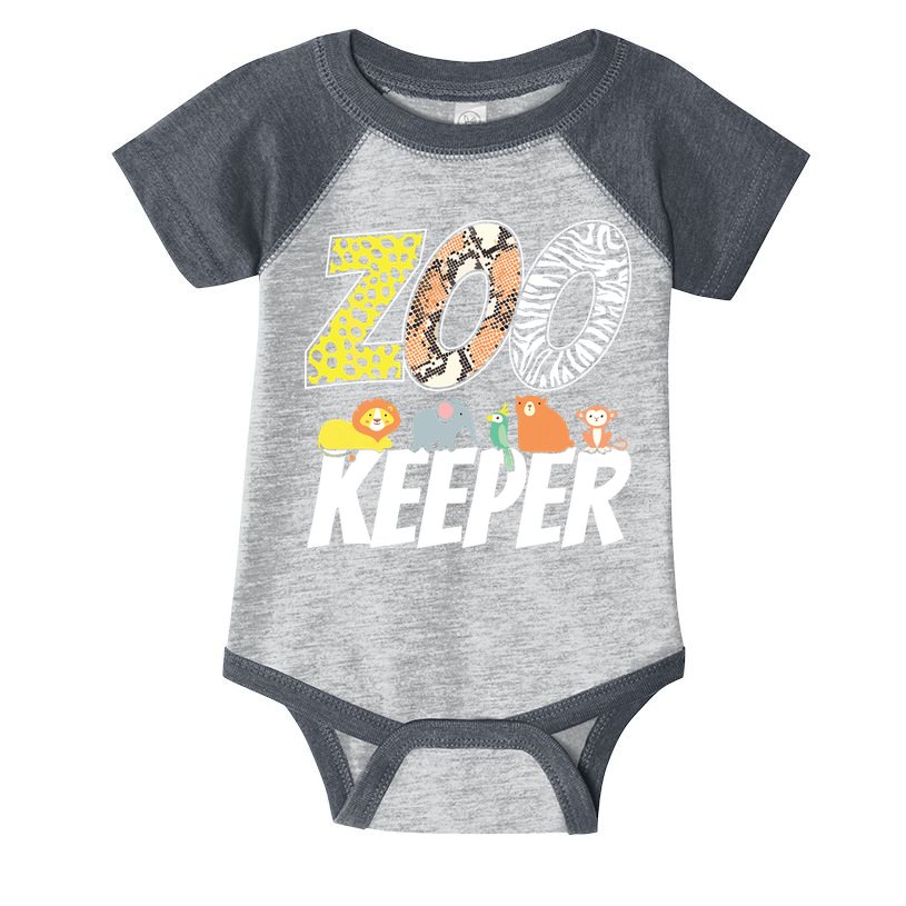 Zookeeper Costume African Savanna Zoo Keeper Animals Lover Infant Baby Jersey Bodysuit
