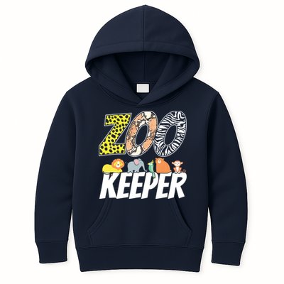 Zookeeper Costume African Savanna Zoo Keeper Animals Lover Kids Hoodie