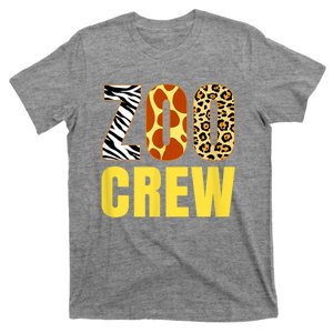 Zoo Crew Animal Print For Baby Or Adults Zoo Group T-Shirt