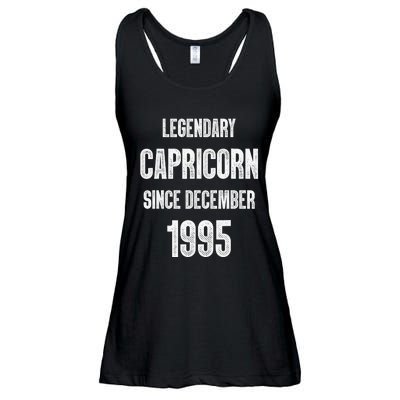 Zodiac Capricorn Birthday Legendary December 1995 Ladies Essential Flowy Tank