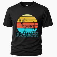 Zebu Cattle Brahma Bull Hump Dewlap Cow Indian Aurochs Cooling Performance Crew T-Shirt
