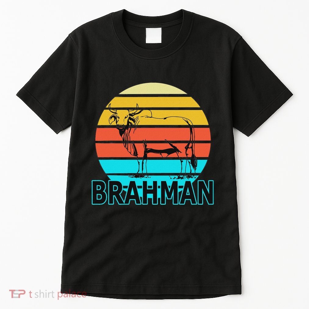 Zebu Cattle Brahma Bull Hump Dewlap Cow Indian Aurochs Tall T-Shirt