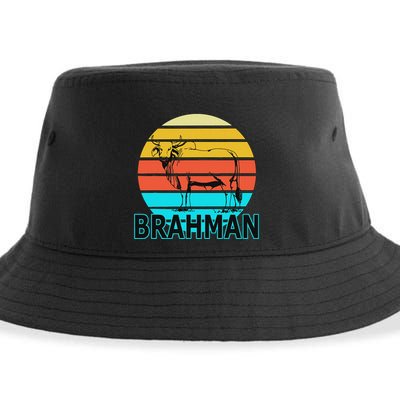 Zebu Cattle Brahma Bull Hump Dewlap Cow Indian Aurochs Sustainable Bucket Hat