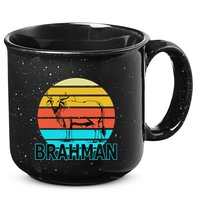 Zebu Cattle Brahma Bull Hump Dewlap Cow Indian Aurochs 15oz Campfire Ceramic Mug