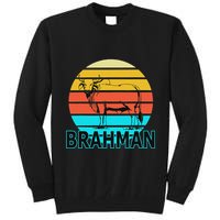 Zebu Cattle Brahma Bull Hump Dewlap Cow Indian Aurochs Tall Sweatshirt