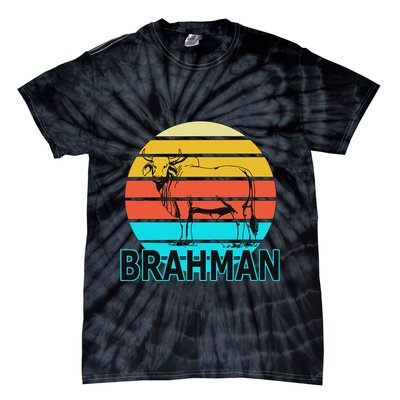 Zebu Cattle Brahma Bull Hump Dewlap Cow Indian Aurochs Tie-Dye T-Shirt
