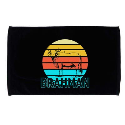 Zebu Cattle Brahma Bull Hump Dewlap Cow Indian Aurochs Microfiber Hand Towel