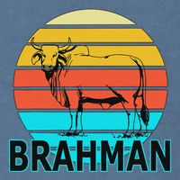 Zebu Cattle Brahma Bull Hump Dewlap Cow Indian Aurochs Garment-Dyed Sweatshirt