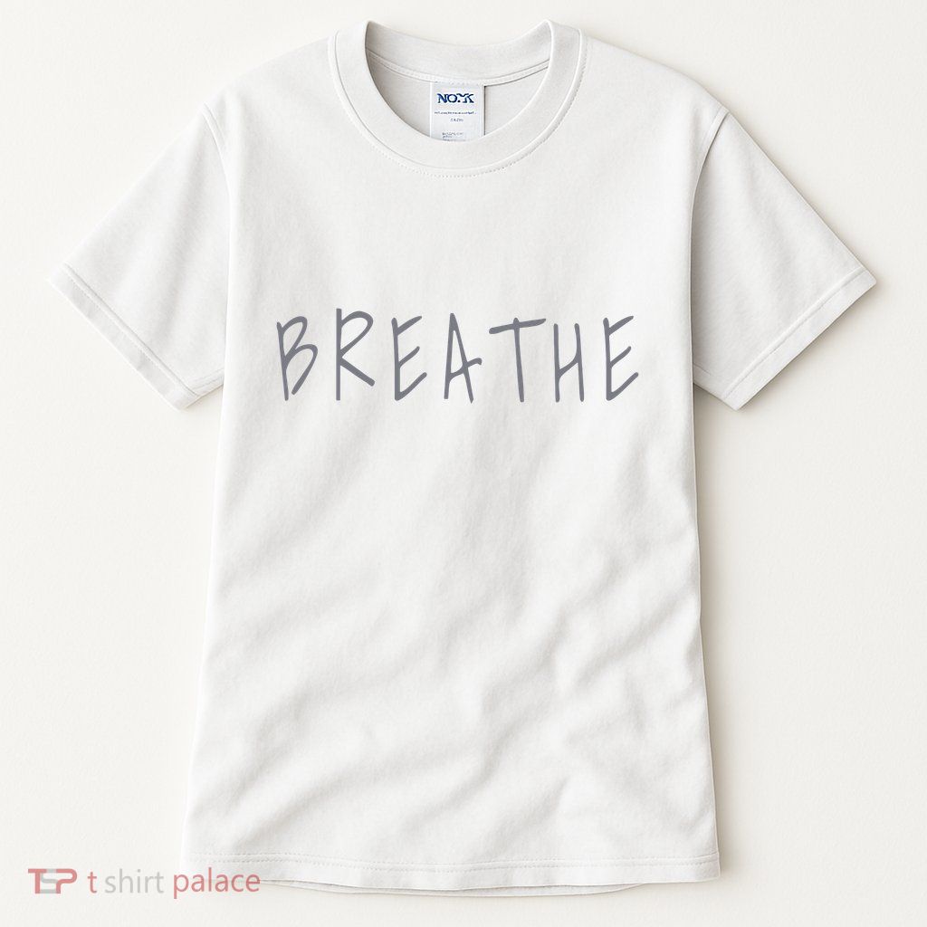 Zen Calm Breathe Yoga Meditation Tall T-Shirt