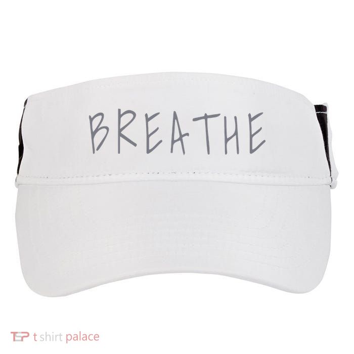 Zen Calm Breathe Yoga Meditation Adult Drive Performance Visor