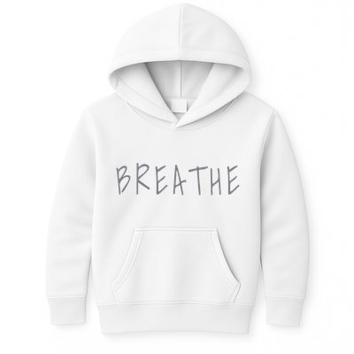 Zen Calm Breathe Yoga Meditation Kids Hoodie