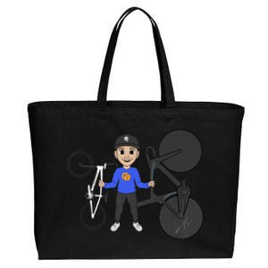 ZMann's Cycling Camp Fundraiser Cotton Canvas Jumbo Tote