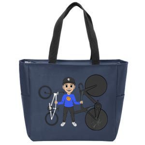 ZMann's Cycling Camp Fundraiser Zip Tote Bag