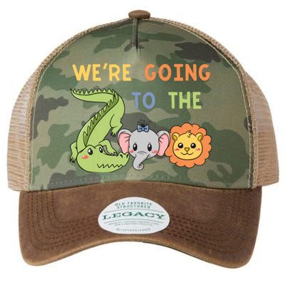 Zoo Crocodile Elephant Lion Animal Park Zookeeper Legacy Tie Dye Trucker Hat