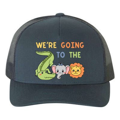 Zoo Crocodile Elephant Lion Animal Park Zookeeper Yupoong Adult 5-Panel Trucker Hat