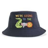 Zoo Crocodile Elephant Lion Animal Park Zookeeper Sustainable Bucket Hat