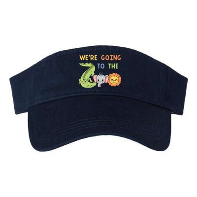 Zoo Crocodile Elephant Lion Animal Park Zookeeper Valucap Bio-Washed Visor