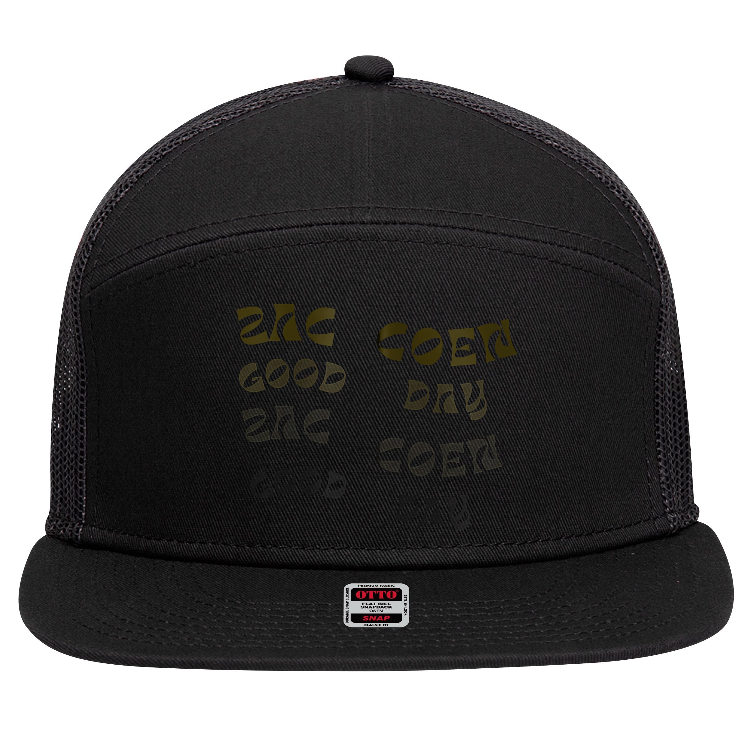 Zac Coen Good Day 7 Panel Mesh Trucker Snapback Hat