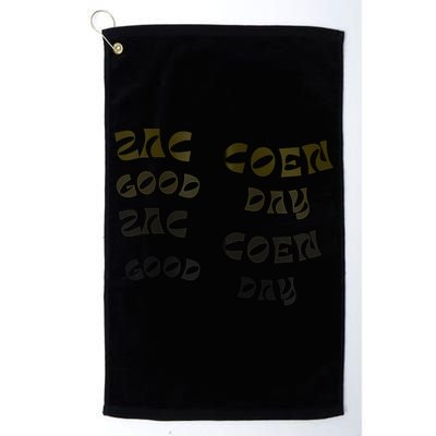 Zac Coen Good Day Golf Towel