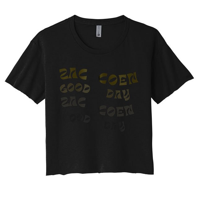 Zac Coen Good Day Crop Top