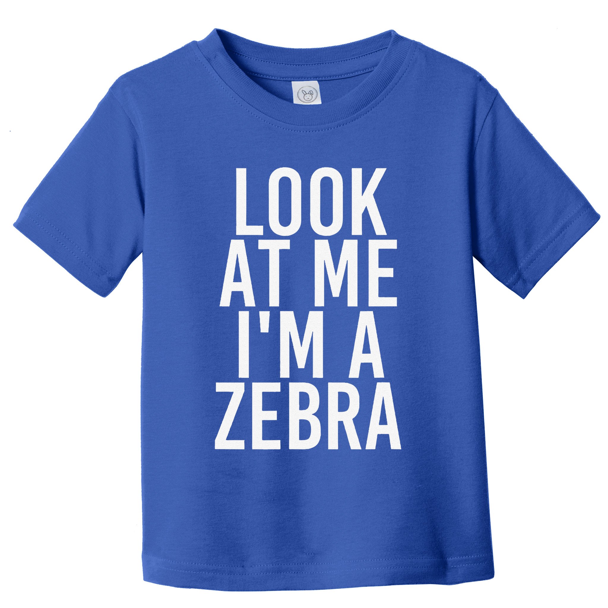 Zebra Costume Group Easy Outfit For Halloween Toddler T-Shirt