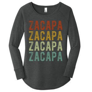 Zacapa City Guatemala Women's Perfect Tri Tunic Long Sleeve Shirt