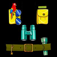 Zookeeper Costume Halloween DIY Jungle Safari Zoo Keeper Cooling Performance Crew T-Shirt