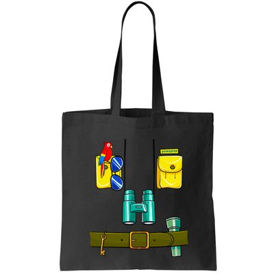 Zookeeper Costume Halloween DIY Jungle Safari Zoo Keeper Bag