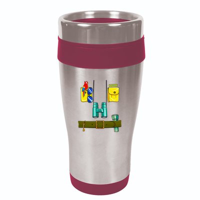 Zookeeper Costume Halloween DIY Jungle Safari Zoo Keeper 16oz Travel Tumbler
