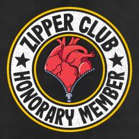 Zipper Club Honorary Member Bypass Open Heart Surgery Gift Adult Drive Performance Visor