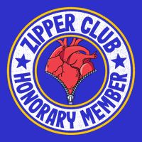 Zipper Club Honorary Member Bypass Open Heart Surgery Gift 16 in Basic Backpack