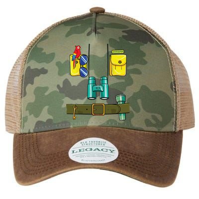 Zookeeper Costume Halloween DIY Jungle Safari Zoo Keeper Legacy Tie Dye Trucker Hat