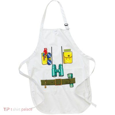 Zookeeper Costume Halloween DIY Jungle Safari Zoo Keeper Apron